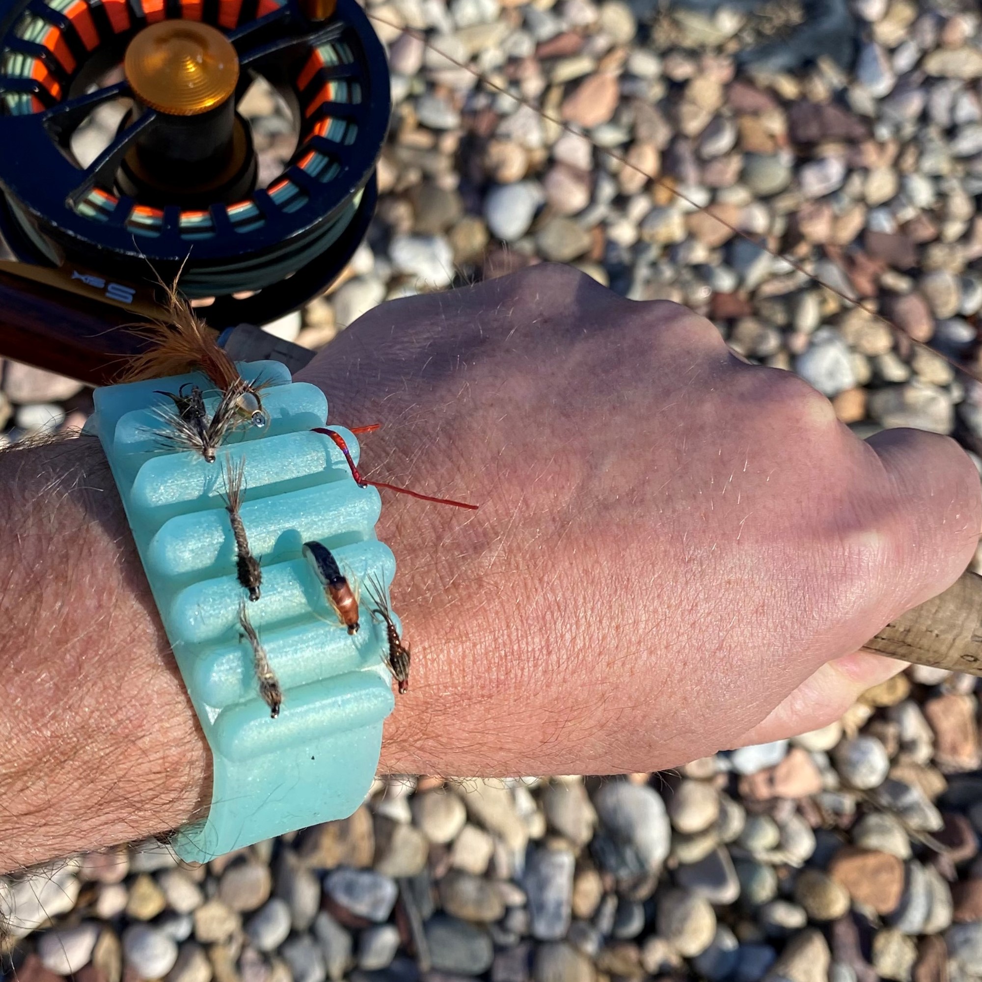 Fly-On Wrist Band with flies